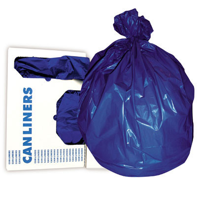 RePrime Low-Density Can Liner, 43 x 47, 56-Gallon,
