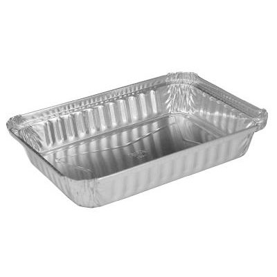 Handi-Foil Aluminum Oblong Pan, Shallow, 24 oz, 8-19/32