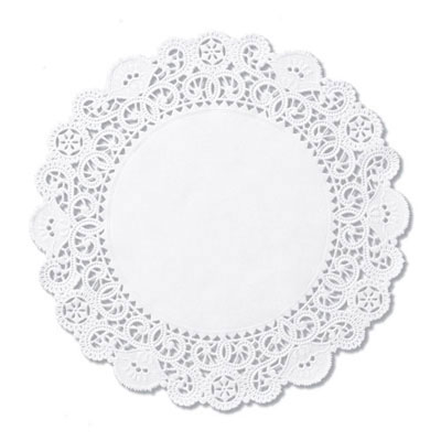 Hoffmaster Brooklace Lace
Doilies, Round, 4&quot;, White