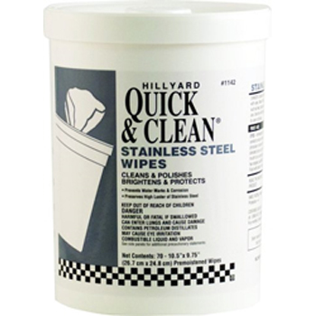 Hillyard Wipe Stainless Steel
70Ct 6/CS