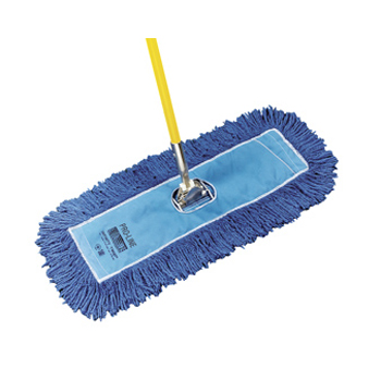 Hillyard Mop Dust Proline Loop Cotton 5X18 Blu