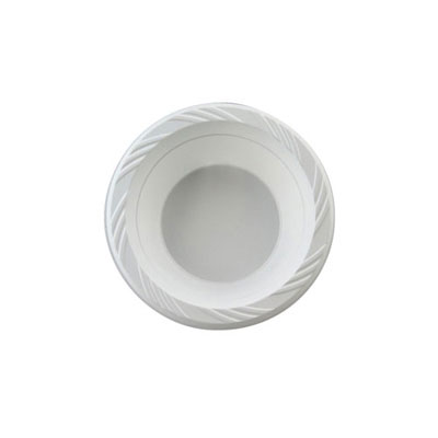 Chinet Plastic Bowls, 12 Ounces, White, Round,