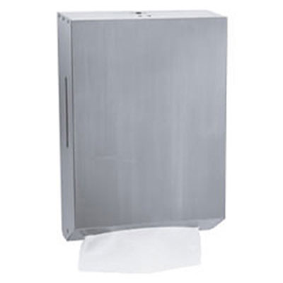 KIMBERLY-CLARK PROFESSIONAL*
SCOTTFOLD Towel Dispenser,
Stainless Steel, 10 3/5 x 4
2/5 x 15 3/5