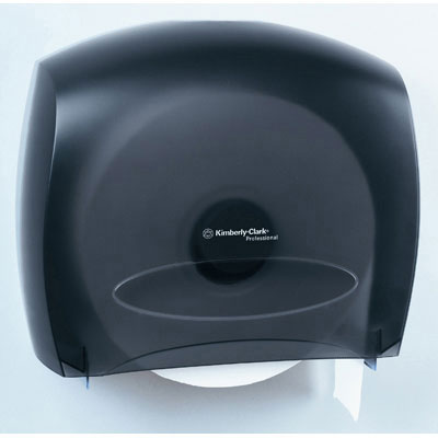 KIMBERLY-CLARK PROFESSIONAL*
INSIGHT JRT Jumbo Roll Bath
Tissue Dispenser,1
Roll,13-22/25 x 5-3/4 x 16,
Smoke