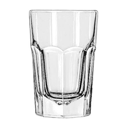 Libbey Gibraltar Glass Tumblers, Hi-Ball, 9oz, 3