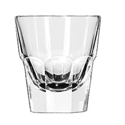 Libbey Gibraltar Rocks Glasses, Rocks, 4.5oz, 3 1/8&quot;