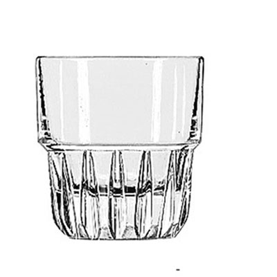 Libbey Everest Rocks Glasses, 5 oz, Clear, Juice Glass