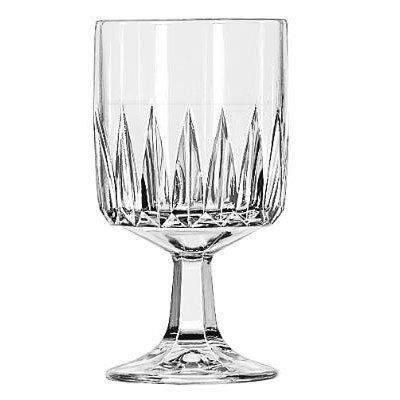 Libbey Winchester Drinking
Glasses, Goblet, 10-1/2 oz.,
6 Inch Height