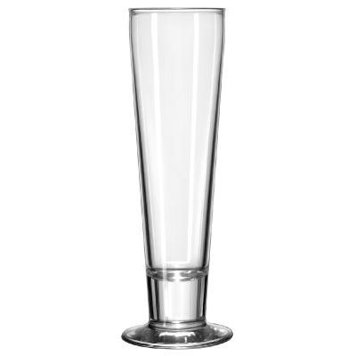 Libbey Catalina Footed Beer Glasses, Pilsner, 12oz, 9&quot;