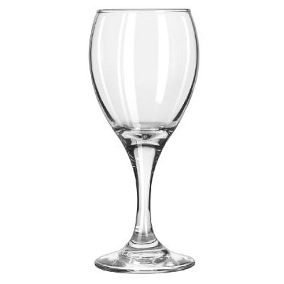 Libbey Teardrop Glass Stemware, White Wine, 6.5oz,