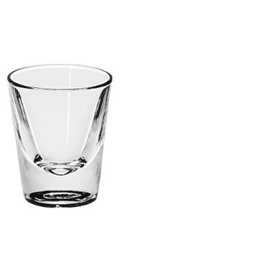 Libbey Whiskey Service
Drinking Glasses, Whiskey,
1-1/2 oz., 2-3/8 Inch Height