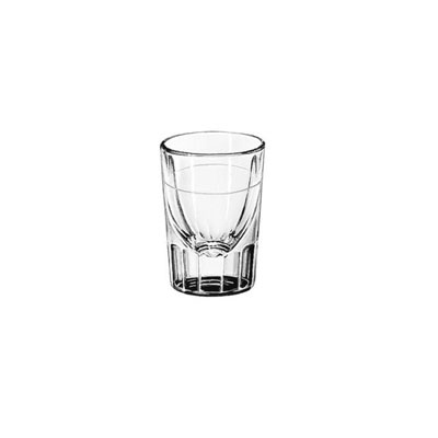 Libbey Whiskey Service
Drinking Glasses, Fluted
Lined Shot Glass, 1 oz., 3
Inch Height