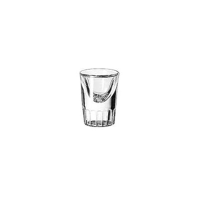 Libbey Whiskey Service Glasses, 1 oz, Clear, Tall