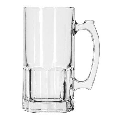 Libbey Glass Mugs &amp; Tankards,
Super Mug, 34oz, 8&quot; Tall