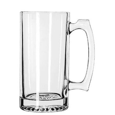 Libbey Mugs and Tankards
Drinking Glasses, Sport Mug,
25 oz., 7-1/8 Inch Height