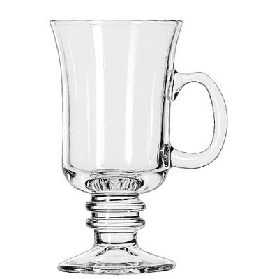 Libbey Warm Beverage Drinking Glasses, Irish Coffee, 8-1/2