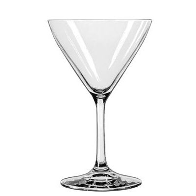 Libbey Bristol Valley Cocktail Glasses, 7.5oz, 6