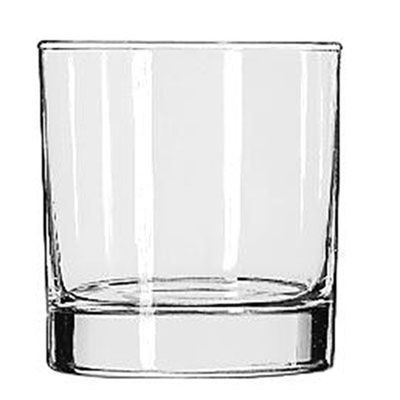 Libbey Heavy Base Tumblers, 8 oz, Clear, Rocks Glass