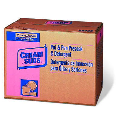 Cream Suds Manual Pot &amp; Pan Detergent w/o Phosphate, Baby