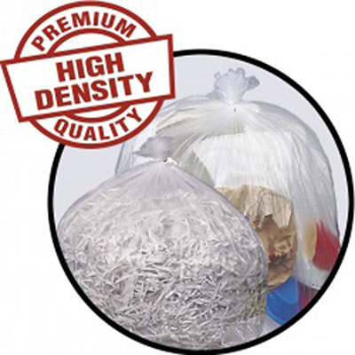 Penny Lane High-Density
Mini-Roll Can Liners, 12-16
gal, 6 mic, 24 x 33, Natural
Color