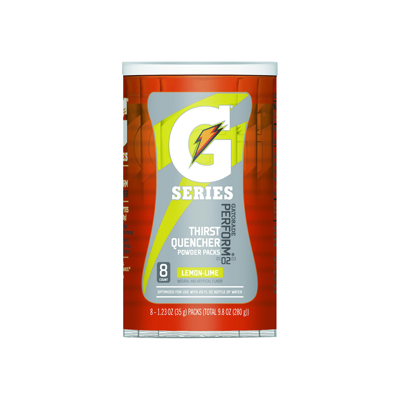 Gatorade Thirst Quencher
Powder Drink Mix, Lemon-Lime,
1.34oz Stick, Makes 20oz Drink