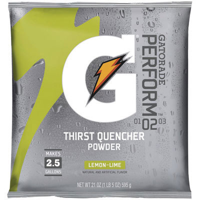 Gatorade Thirst Quencher
Powder, Lemon-Lime, 21oz