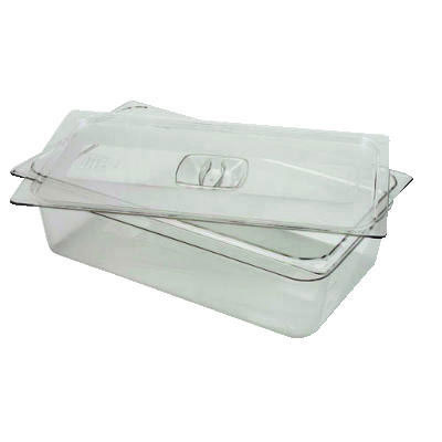 Rubbermaid Commercial Cold Food Pan Covers, 6 3/8w x 6