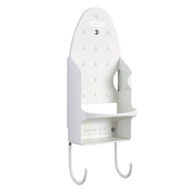 Rubbermaid Commercial Ironing Organizer, White, 15 1/2H x 5