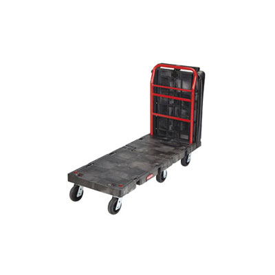 Rubbermaid Commercial
Convertible Platform Truck,
2000-lb Cap., 25 1/4w x 61
1/2d x 41 1/10h, Black