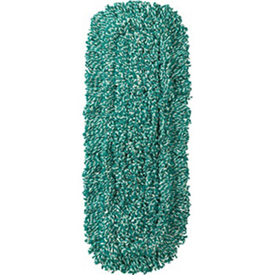 Rubbermaid Commercial
Microfiber Looped-End Dust
Mop Heads, 18&quot;, Green
