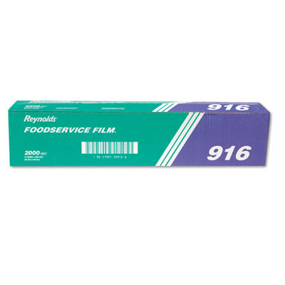 Reynolds Wrap PVC Film Roll w/Cutter Box, 18&quot; x 1000 ft,