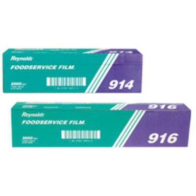 Reynolds Wrap PVC Film Roll w/Cutter Box, 18&quot; x 3000 ft,