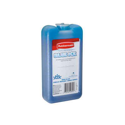 Rubbermaid Blue Ice Packs, 1.7w x 3.7d x 6.75h