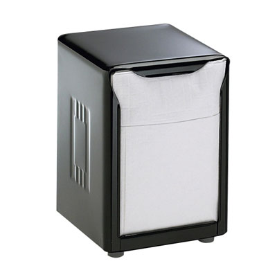 San Jamar Tabletop Napkin Dispenser, Low Fold, 3-3/4 x