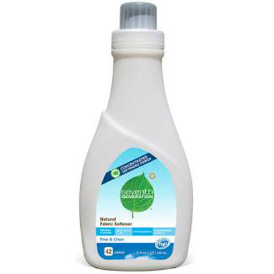 Seventh Generation Free &amp;
Clear Natural Liquid Fabric
Softener, Neutral, 32oz,
Bottle