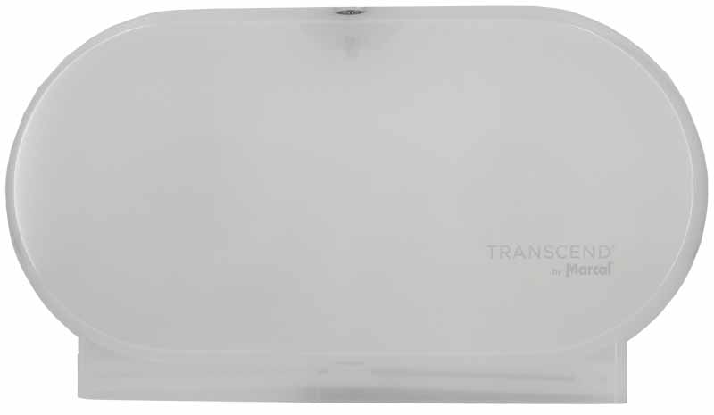 Marcal Transcend Twin Jumbo  Roll Dispenser - White
