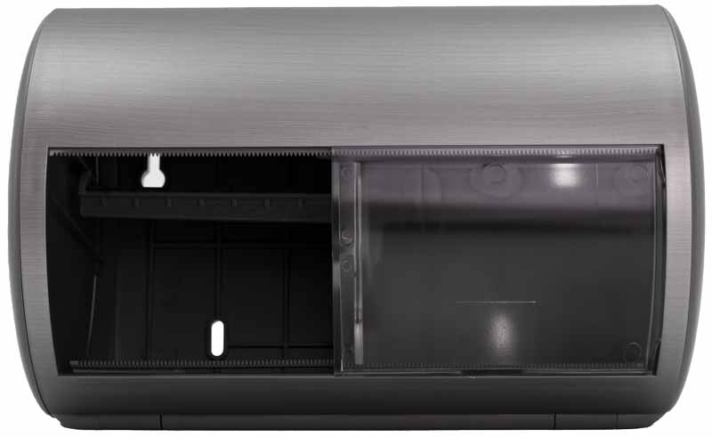 Marcal Transcend Twin Bath  Tissue Dispenser - Silver