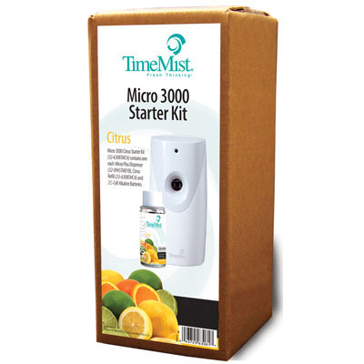 TimeMist 3000 Shot Micro Starter Kit, Citrus,