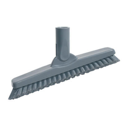 Unger SmartColor Swivel Corner Brush, 8 2/3&quot;, Gray