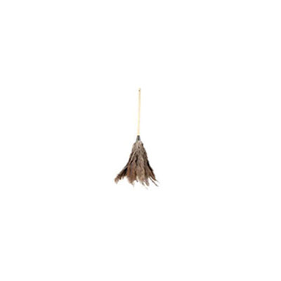 UNISAN Professional Ostrich Feather Duster, Gray, 14&quot;