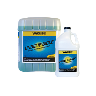 WAXIE Unbelievable
Municipal/Industrial Strength
Hard Surface Cleaner