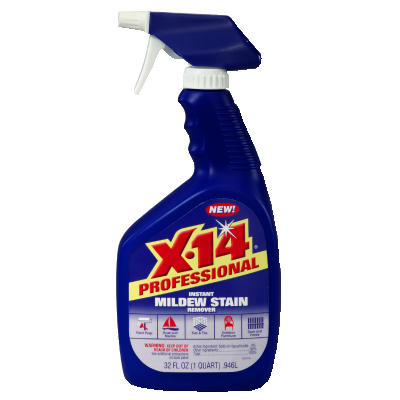 WD-40 X-14 Mildew Stain
Remover, 32oz, Bottle