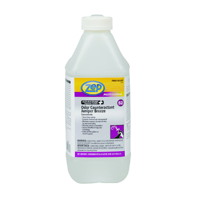 Zep Professional Concentrated
Odor Counteractant, Juniper
Breeze, 2L Bottle