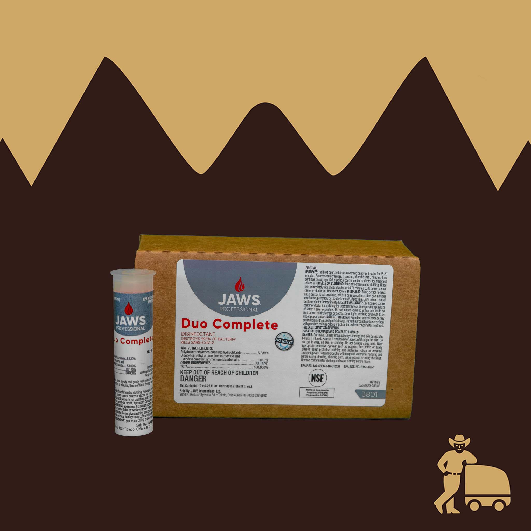 JAWS - Duo Complete - Refill  Cartridges - 24/pk