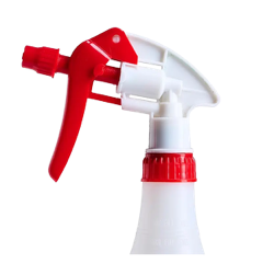 Red &amp; White Industrial Trigger  Sprayer - 28/400