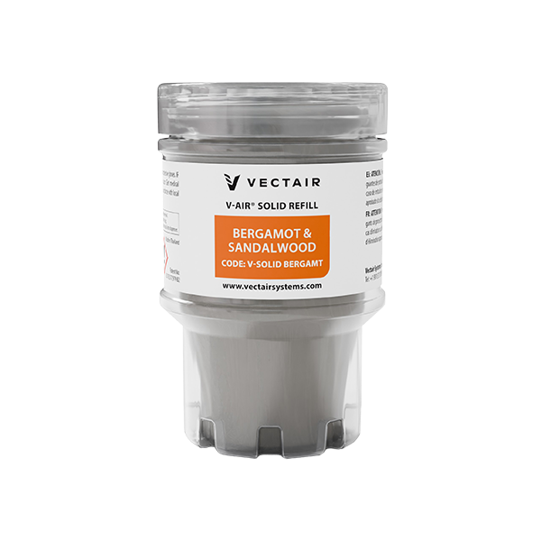 V-Air Solid - Bergamot &amp;  Sandalwood - Refills - 6/Box